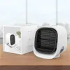 Luchtkoeler Ventilator Mini Desktop Airs Conditioner met Nachtlampje Minis USB Water Koeling Fans Luchtbevochtiger Purifier Multifunctionele Zomer