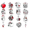 Charms serie LoveRight Christmas Pan-Style Real 925 perline in argento per bracciale Pulsera originale creazione di gioielli per la festa della mamma