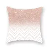 Wish the hot Rose Gold Pink Peach Peach Sheepskin Paper Pillow Case Sofa Cushion Household Goods Trade Explosion RRE12265