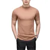 Sommar Pullover Mens Chandail Oversized Tröjor Ull Man Turtleneck Streetwear Sweater Knitwear Man Jumpers Höst Hedging Y0907