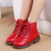 Autumn Winter Fashion Girls Boots Shoes Casual Comfortable Inner Snow For Kids Children's 211227