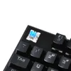 Deepfox Mechanical Gaming Keyboard 87 Klawisze Niebieski przełącznik ILUMINE W DOBRY WZROLNICTWO WYKŁAD KLEJBOOD KLEYBOOD PRO PRO Y08283K