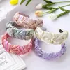 Etnische Neon Kleur Lederen Twisted Hairband Handgemaakte Hoofdband Dames Haaraccessoires