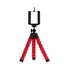 Nero + rosso + blu 3 pezzi supporto per treppiede in spugna per polpo per streaming live pigro supporto per cellulare treppiede per fotocamera portatile