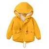 LZH Kids Baby Girls Jacket Autumn Winter Jackets For Boys Warm Children Outerwear Coat Clothes 3 4 5 6 7 Year 220222