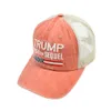Broderad 2024 Trump Baseball Cap Hatts Caps Cotton Election Sun Summer Bucket Hat Baby Pography Props Beanies 5Color G70ZO691871651