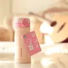 Japan Style Starbucks Pink Sakura Rostfritt stål Vakuumkopp 355 ml Körsbärsblomningar som följer med muggtumare för kaffevatten GIRKTIFT