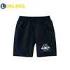 LINLING High Quality Cotton Shorts Children Summer Thin Beach Pants Kids Trousers Boys Sports Clothes 2-10Y Child Clothing P98 210308