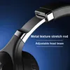 Draadloze Bluetooth-hoofdtelefoon met Microfoon Gaming Headset Bluetooth 5.0 3D Stereo opvouwbare LED-licht TF-kaart voor mobiele telefoon TM-061