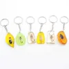 6pcs / Set Real Scorpion Key Chain - Nouveau produit lumineux Real Crabe et Scorpion Keychain bag Car key Ring G1019