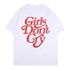 Le ragazze non piangono divertenti camicie viola carine magliette grafiche giapponese streetwear alternativa grunge maglietta oversize abbigliamento donna 210720