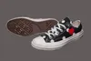 Fashion Sneakers Boots Black Red Big Eyes Canvas Casual Shoes Women Mens Trainers Designer Zapatos 36-44 Classic des Chaussures 2023 High Quality