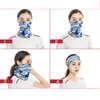 Weiße leere Bandana-Maske Multifunktions-Nackenschal Magic Turban Wärmeübertragung Druckhalterung Sublimation Stirnband Bandanas ScalsaSA10