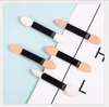 New Fashion Sponge Stick Eye Shadow Applicator Cosmetic Makeup Tools Pennello per ombretto a doppia testa per lo strumento per il trucco delle donne spedizione gratuita