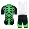 Vêtements de vélo 2021 été séchage rapide respirant homme Maillot de cyclisme Ropa Ciclismo Hombre Verano squelette vélo Maillot ensemble DT20