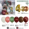 Party Decoration 183Pcs Animal Balloons Set Garland Kit Jungle Safari Theme Supplies Favors Kids Boys Birthday Baby Shower