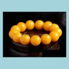 Beaded, Bracelets Jewelry Natural Baltic Amber, Wax, Chicken Oil, Yellow Honey, Fashion Single Ring Hand String For Men And Women Strands Dr