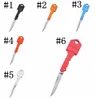 6 kleuren sleutel vorm multifunctionele sleutels mes mini vouwen mesmessen fruit mes-tool outdoor sabel Zwitserse zelfverdediging messen; EDC gereedschap versnelling totaallengte 12.5cm