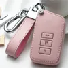 Leather Car Styling Cover Case for NX GS RX IS ES GX LX RC 200 250 350 LS 450H 300H chain ring Auto Key Covers