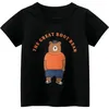 Bebek Erkek T-Shirt Giysileri 100% Pamuk Kısa Kollu Dinozorlar Canavar Karikatür Çocuklar Fanila Giyim 2 3 4 5 6 7 8 9 Yıl