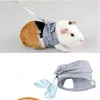 Small Pet Twolegged Chest Strap Outdoor Traction Rope Leash Clothes For Chinchilla Dutch Guinea Pig Breathable Cotton Corset2522858