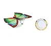 20pcs LED 3D Butterfly Tally Wall Nocne Lampa Lampka Świecanie naklejki na ścianę naklejki Dom Dekoracja Domowe Dekor Dekor182h