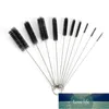 Kitchen Cleaning Brushes 10pcs Nylon Bottle Straw Household Cleaning Brush Set Bristle Kit Tube Bottle Straw Washing Cleaner Factory price expert design Quality