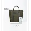 HBP AETOO Мужская кожа с холстом сумочки простая большая емкость TOL-мешок мужская сумка Европа и Европейский раздел