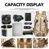 Men Outdoor Rucksacks Oxford Waterproof Hiking Climbing Bag Molle System Army Tactical 3P Backpack Travel Bag 2021 New