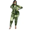 Fall Plus Size Clothing 2 Piece Set Tracksuit Stretch Top and Pants Outfits Jogger Sweatsuit Matching Set Whole Drop5641331
