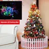 150cm Decoração de Natal Casa Decoração de Árvore de árvore Criptografia com luzes coloridas S Navidad 211018
