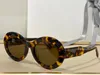 Solglasögon för män och kvinnor Summerstil 0074 Antiultraviolet Retro Shape Plate Oval Full Frame Fashion Gereglasses Random Box5837783