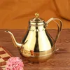 1.2L/1.8L Household Stainless Steel Oil Can Olive Sauce Dispenser Tea Coffee Pot Teapot Kettle Leakproof Container With Filter 210813