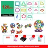 3D Bloqueio Magnético Conjunto de Construção Modelo Brinquedo Big Size Imas Ímãs Magnetic Designer Brinquedos Educacionais para Crianças Presente q0723