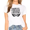 Women's T-Shirt Simple Street Style Supernatural Dean Winchester Sam Women Hip Hop Print TShirts 90s White Harajuku Tops Tees