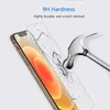 Displayschutzfolie aus gehärtetem Glas, 0,33 mm, HD, transparent, für iPhone 14 14Pro 13 13Pro 12 Mini 11 Pro Max XS XR 7 8 Plus Fabrikverkauf