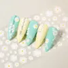 Adesivos decalques 1pc Lace de flor com renda de flor 5d Borboleta de Butterfly Designs Decoração para Manicures Prud22
