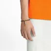 Nuovo modello vintage di alta qualità in pelle corda braccialetto braccialetto ciondolo bambola fibbia magnetica moda uomo e donna holid261J