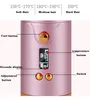 무선 자동 머리카락 경기자 휴대용 USB 충전식 회전 컬링 아이언 여성 소녀 LCD 디스플레이 곱슬 기계 스타일링 도구