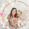 Décoration de fête 1/2set ballon arches ballons cerceau stand de mariage support balon colonne baby shower balons garland anniversaire déco