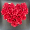 Ghirlande di fiori decorativi Sapone artificiale profumato creativo Ti amo Confezione regalo Matrimonio San Valentino Regali di compleanno per ragazze