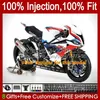 Форма для впрыска тела для BMW S1000 S-1000 S 1000 RR 2019 2020 г. 2021 Кузов 21Но.67 S 1000RR S-1000RR S1000-RR 19-21 S1000RR 19 20 22 22 OEM Обтечёт 100% Cyan Pink Black