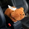 High Quality Universal Armrest Creative toon Cute Tissue Box Interior Products Car Accessories