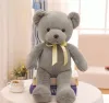 35cm Super Soft Plush Colored Ribbon Teddy Bear Baby Doll för tjejens födelsedagspresent B0114