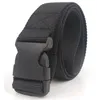 Belts 38mm Wide For Quick Sliders Release Canvas Belt Buckle Clips Tactical Waist Straps Webbed Plastic Length 48 Inch