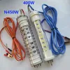 400W 5M LED Underwater Fishing Light Lure Bait Finder Night Lamp 12V/24V with Battery Clip