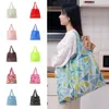 New Cartoon Folding Shopping Bag Portable Travel Storage Bag Reusable Eco Friendly Large Storage Bags w-00729