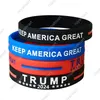 Trump 2024 Bracelet en silicone Party Favor Keep America Great Bracelet