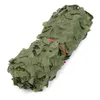 Militär Camouflage Net Sun Shelter Woodland Army Camo Netting Jakt Camping Nets Bilskydd Tältskugga 2m * 4m / 2m * 5m / 3m * 5m Y0706