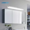 Lyckyled modern LED-vägglampa Badrumsspegel Ljus 9W 12W AC 90-265V Vattentät vägglampa SCONCE Vanity Light Fixtures 210724